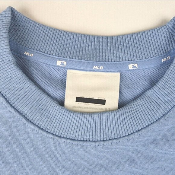 MLB LOS ANGELES DODGERS BLUE BASIC LOGO SWEATSHIRT - Picture 4 of 7